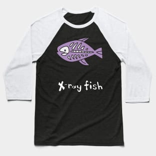 X Ray Fish Baseball T-Shirt